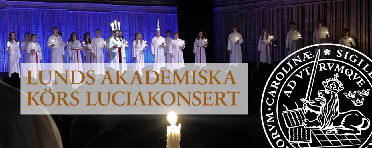 ODEUM – Lunds akademiska körs luciakonsert
